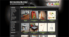 Desktop Screenshot of betonboutik.com